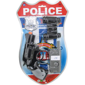 Set de policia blister:21.5 x37cm