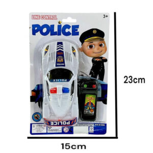 Auto policia a radio control 658