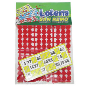 Juego loteria 12 cartones