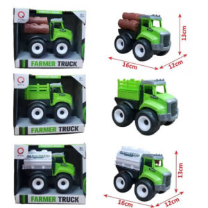 Camion granjero.Caja:20cm x17cm