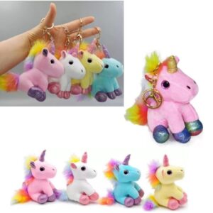 Llavero Unicornio 13cm de peluche 1806