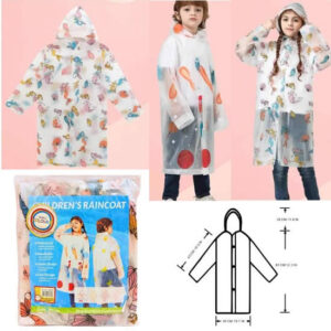 Piloto plastico infantil con motivos varios.