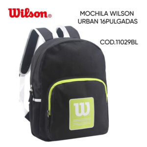 Mochila 16 pulgadas Wilson urban 151 negra