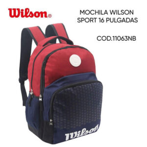 Mochila 16 pulgadas Wilson sport 124