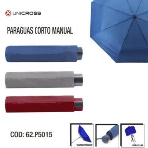 Paraguas corto manual unicross 151