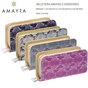 Billetera Amayra 2 divisiones