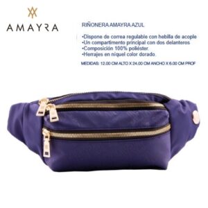 Riñonera Amayra Azul 672962