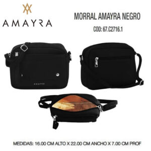 Morral Amayra Negro 612