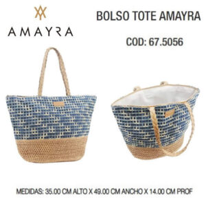Bolso playero. Tote Amayra 567