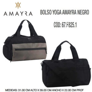 Bolso Amayra de yoga negro 513
