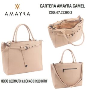 Cartera Amayra Camel.