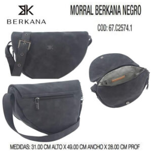 Morral Amayra Negro 416. Trae bolsa de friselina para presentación.
