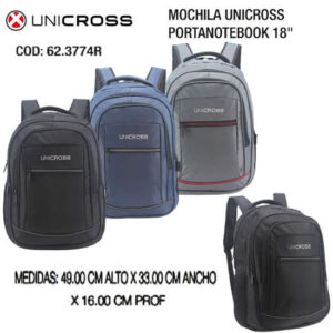 Mochila  18 pulgadas Unicross 418