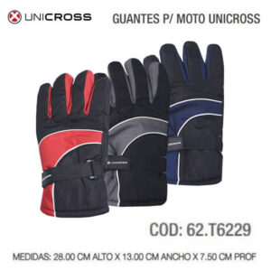 Guantes impermeables con plush para moto Unicross 007