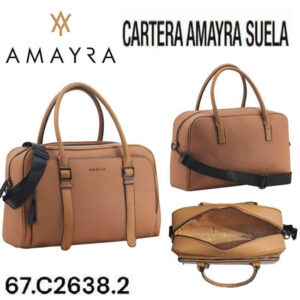 Cartera amayra suela 822. Trae bolsa de friselina