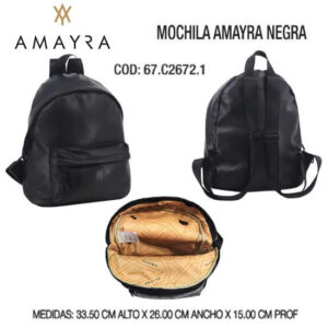 Mochila Amayra negra 219