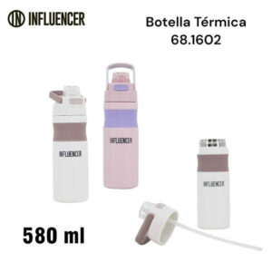 Botella termica influencer 580 ml