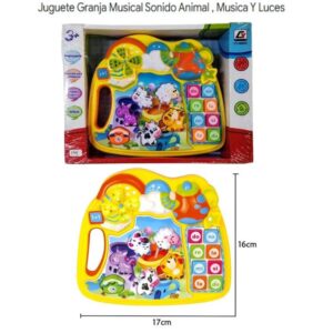 Granja musical coon sonidos de animales y luces.