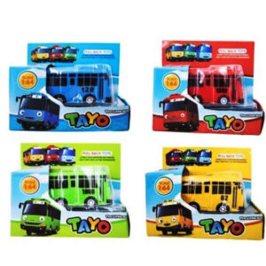 Colectivo de 8cm , pull back. Tayo el pequeño autobus.