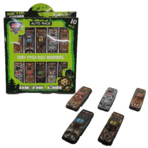 Set de 10 autos de 7cm con tuneo de animales