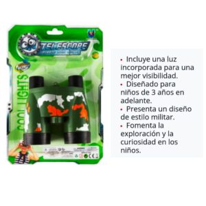 Binocular con luz blister 712