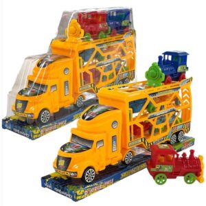 Camion mosquito con 2 trenes y 4 autos 112
