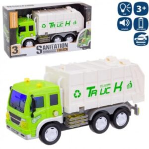 Camion recolector con luz y sonido 1647. Caja 28cm x 10cm