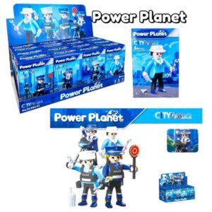 Muñeco Power Policia 1 con accesorios