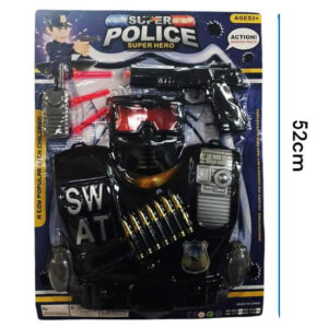 Set de policia blister: 39 x 52.5 cm