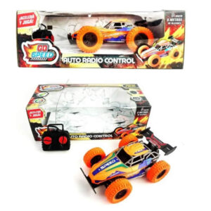 Auto a radio control Buggy 4F Go Speed con ruedas de goma