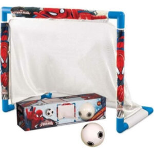 Arco de futbol spiderman con pelota 48×30 cm