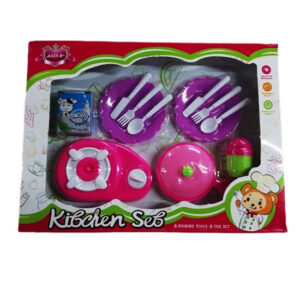 Set cocina con accesorios caja31.5x23cm