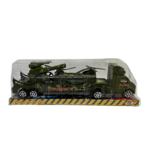 Camion militar friccion 30x7x10cm