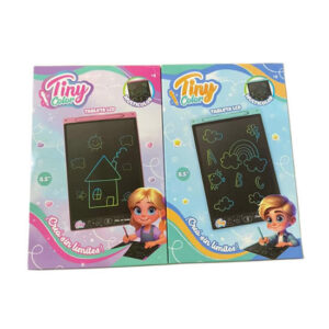 Pizarra magica tiny. Tableta lcd 74758. Con pilas 3v reemplazable. 8.5 pulgadas