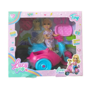Muñeca Lucy con moto 75053