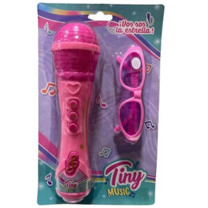 Microfono a pilas con sonido y anteojos Tiny . 75533