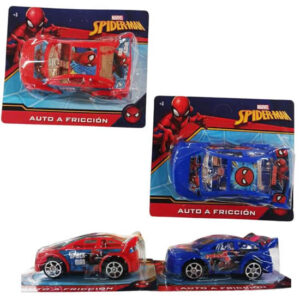 Auto friccion 11cm spiderman