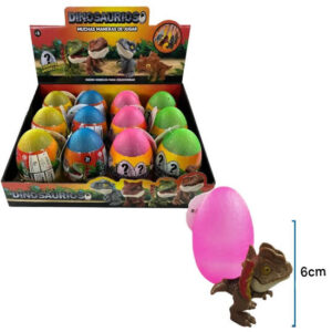 Dinosaurio articulado cabezón en huevo 337
