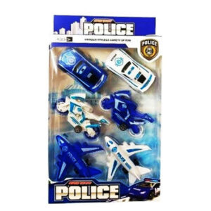 Vehiculos policia x6. ( autos, motos y aviones)