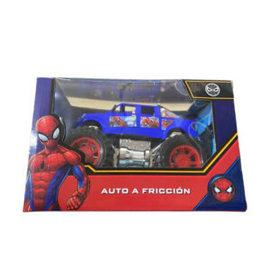 Camioneta spiderman a friccion
