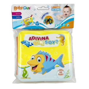 Libro de baño con sonidos. Gus 75411