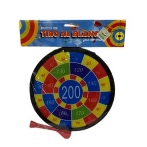 Tiro al blanco bolsa con 1 dardo con abrojo