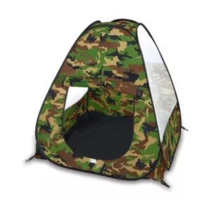 Carpa infantil camuflada 90cm x 80cm x80cm