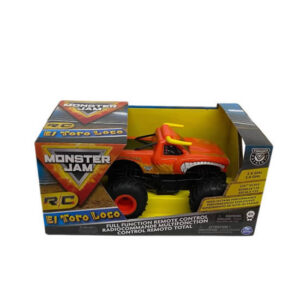 Monster jam auto radio control 4 funciones.Escala 1:24, toro loco