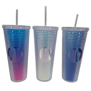 Vaso 720 ml tornasolado