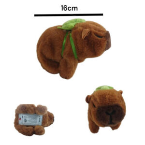 Peluche capivara caminador. A pilas