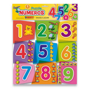 Rompecabezas 9 piezas numeros