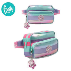 Riñonera footy rayada 2 colores