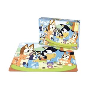 Bluey Maletín Puzzle 2x48 Piezas