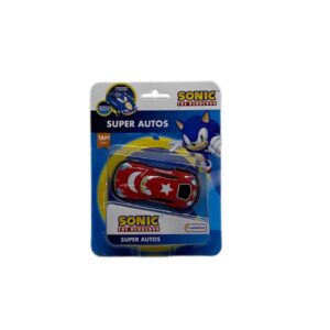 Super autos Sonic de metal 8 cm.